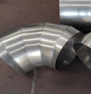 Stainless Steel Super Duplex Mitered Pipe Bend Stainless Steel Super Duplex Mitered Pipe Bend